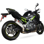 Scorpion Serket Taper Stainless Oval Exhaust For Kawasaki Z900 2017-2019