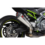 Scorpion Serket Taper Stainless Oval Exhaust For Kawasaki Z900 2017-2019