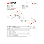 Scorpion RP-1 GP Carbon Round Exhaust For Kawasaki Z900 2017-2019