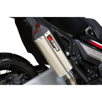 Scorpion Serket Parallel Titanium Oval Exhaust For Honda X-ADV 750 2017-2025