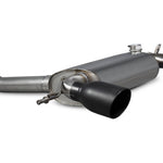 Scorpion Exhaust Cat-Back (Res) Twin Daytona BLK - Audi TT MK1 Quattro 3.2 V6 1999 - 2006