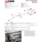 Scorpion Exhaust Cat-Back (Res) Twin Daytona BLK - Audi TT MK1 Quattro 3.2 V6 1999 - 2006