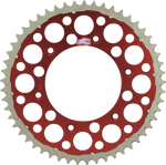 Renthal Twin Ring Rear Sprocket - Honda CR 125/250/500 & CRF 250/450 Up To 2024 - 48T Red