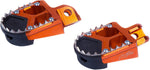 Kite SM Footpegs - Sherco SEF 450 2015-2020 - Orange