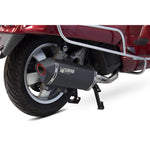 Scorpion Serket Parallel Full System Black Ceramic Exhaust For Vespa GTS 125 iGET 2017-2019