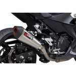 Scorpion Serket Taper Stainless Steel Exhaust For Kawasaki Ninja 400 2018-2024
