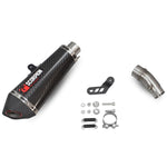 Scorpion Serket Taper Carbon Exhaust For Kawasaki Ninja 400 2018-2024
