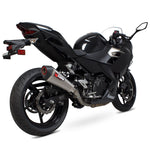 Scorpion Serket Taper Titanium Exhaust For Kawasaki Ninja 400 2018-2024