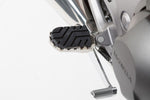 SW Motech ION Footpegs - Suzuki SV650X Cafe Racer 2018-2024 - Black/Silver