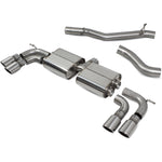 Scorpion Car Exhaust Cat-Back System Non-Resonated Non-Valved Polished Monaco - VW Golf R MK7.5 17-20