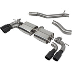 Scorpion Car Exhaust Cat-Back System Non-Resonated Electronic Valved Black Ceramic Daytona - VW Golf R MK7.5 2017 - 2020