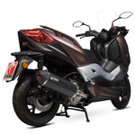 Scorpion Serket Parallel Black Exhaust-Yamaha XMAX 300 2017-2020
