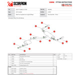 Scorpion Car Exhaust Cat-Back System (Resonated) (Valved) Daytona - Audi TT MK3 2.0 TFSI Quattro 2014 - 2019