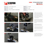 Scorpion Car Exhaust Cat-Back System (Non-Resonated) (Valved) Daytona - Audi TT MK3 2.0 TFSI Quattro 2014 - 2019