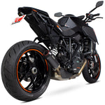 Scorpion Red Power Black Ceramic Exhaust For KTM 1290 Super Duke R 2014-2025 And GT 2014-2025