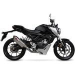 Scorpion Serket Parallel Stainless Steel Exhaust For Honda CB 125 R 2018-2020