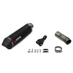Scorpion Serket Slip-On Black Ceramic Exhaust For BMW R1200 R And R1200 RS-2015-2018
