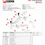 Scorpion Serket Taper Carbon Exhaust For Kawasaki Z1000SX Euro 4 2017-2019