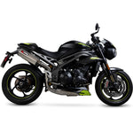 Scorpion Serket Parallel Stainless Steel Exhaust For Triumph Speed Triple 1050 S And RS 2018-2020