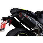 Scorpion Serket Parallel Black Ceramic Exhaust For Triumph Speed Triple 1050 S And RS 2018-2020