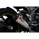 Scorpion Red Power Stainless Steel Exhaust For Triumph Speed Triple 1050 S And RS 2018-2020