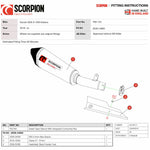 Scorpion Serket Taper Carbon Fibre Exhaust For Suzuki GSX-S 1000 Katana 2019-2020