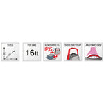 Givi Corium Range Side Bag 16L Black (1pc) (CRM102)