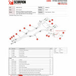 Scorpion Car Exhaust Cat-Back System (Non-Resonated) (Electronic Valves) Daytona - BMW 3 Series F80 M3 2014 - 2018