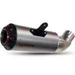 Scorpion Red Power Satin Titanium Exhaust For Kawasaki Z900 And Z900 A2 2017-2019