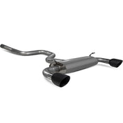 Scorpion Car Exhaust GPF-Back System (Non-Resonated) Daytona Black Ceramic - Ford Focus ST MK 4 2019 - 2021