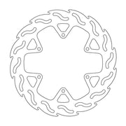 Moto Master Flame Series Rear Brake Disc - KTM Adventure 990 R 2011-2013