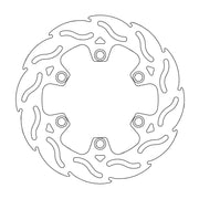 Moto Master Flame Series Rear Brake Disc - Kawasaki KDX250 1991-1995