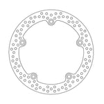 Moto Master Halo Series Rear Brake Disc - BMW R 850 RT 1996-2005