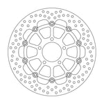 Moto Master Halo Series Floating Front Brake Disc - Suzuki SV 1000SZ 2006