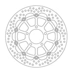 Moto Master Halo Series Floating Front Brake Disc - Suzuki VZ 1500 2009-2010