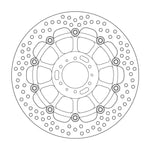 Moto Master Halo Series Floating Front Brake Disc - Honda CBR 600 F 1999-2000