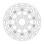 Moto Master Halo Series Floating Front Brake Disc - Kawasaki ZX-9 R 1998-1999