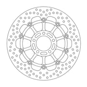 Moto Master Halo Series Floating Front Brake Disc - Suzuki GSF 1200 S Bandit 1996-2005