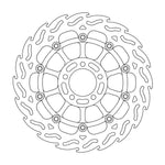 Moto Master Flame Series Floating Front Left Brake Disc - Kawasaki ZZR 1100 1990-1992
