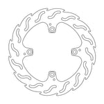 Moto Master Flame Series Rear Brake Disc - Ducati MultiStrada 1200 S 2010-2013