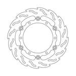Moto Master Flame Series Floating Front Right Brake Disc - Yamaha XP 500 T-Max 2008-2011