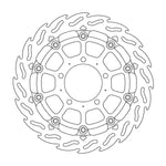 Moto Master Flame Series Front Left Brake Disc - Kawasaki ZX-6 R 600 Ninja 2007-2012