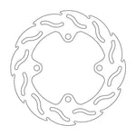 Moto Master Flame Series Rear Brake Disc - Kawasaki ZX-6 R 636 2013-2020