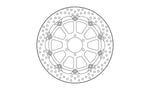 Moto Master Halo Series Floating Front Brake Disc - Moto Guzzi MGX-21 1400 2016-2020