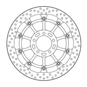 Moto Master Halo Series Floating Racing Front Brake Disc - Kawasaki ZX-10 RR 1000 Ninja 2017-2023