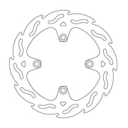 Moto Master Flame Series Rear Brake Disc - Triumph Bonneville 1200 Speedmaster 2018-2024