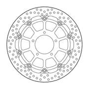 Moto Master Halo Series Floating Racing Front Brake Disc - Kawasaki KLZ 1000 Versys ABS 2015-2024