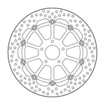 Moto Master Halo Series Floating Front Brake Disc - Yamaha YZF-R1 1000SP 2006