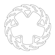 Moto Master Flame Series Rear Brake Disc - Yamaha VMX 1700 2009-2016