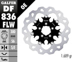 Galfer Wave Rear Brake Disc - Harley Davidson XL 883 N Iron 2011-2022